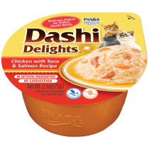 Inaba Dashi Delight Chicken & Tuna & Salmon 70 gram